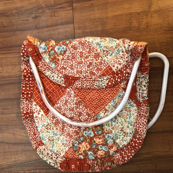 Awesome vintage floral patchwork purse in excellent condition - Picture 3 of 7